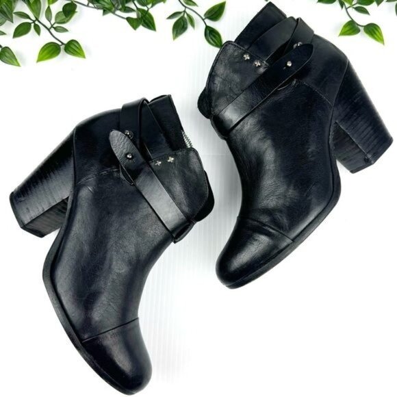 Rag & Bone Harrow Ankle Boots/ Booties black size 7.5 - Picture 10 of 10